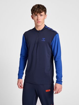 Hummel Sweatshirt - maritime blue surf the web