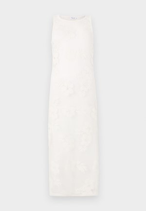 Noisy May, NMKLEA LONG FLOWER SLIT DRESS - Дневна рокля - birch