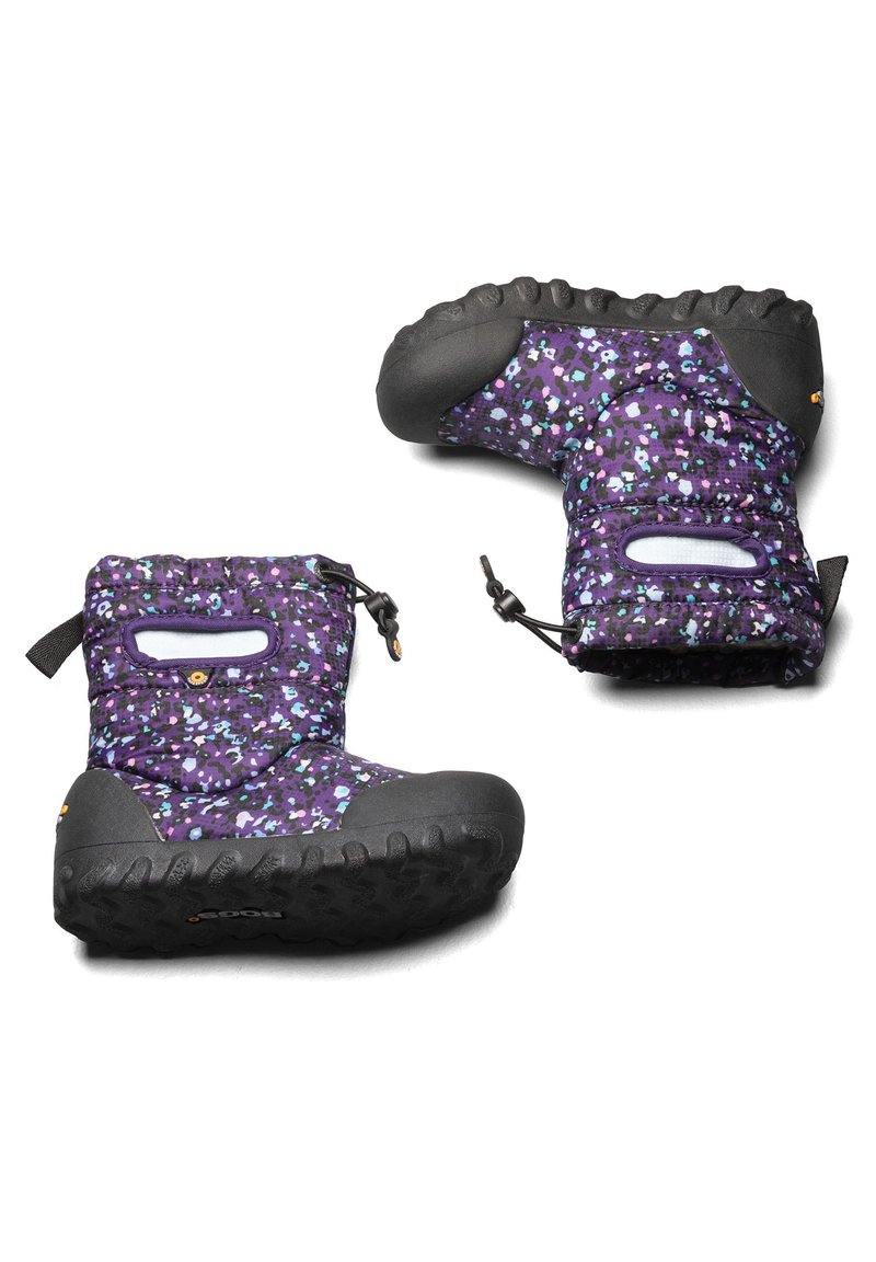 Kinder Booties | Bogs B-MOC SNOW LITTLE TEXTURES PURPLE MULTI Stiefel purple/lila - AQ77005 Kinder Booties | Bogs B-MOC SNOW LITTLE TEXTURES PURPLE MULTI Stiefel purple/lila - AQ77005