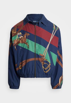 Polo Ralph Lauren THE BIG BAYPORT EQUESTRIAN-PRINT JACKET - Veste légère - blue/green