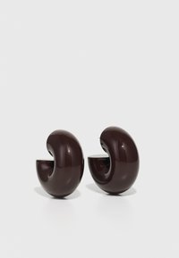 BEAM EARRINGS - Fülbevalók - brown