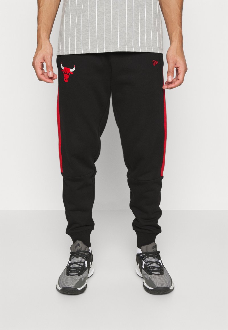 New Era NBA CHICAGO BULLS PANEL Tracksuit bottoms black Zalando