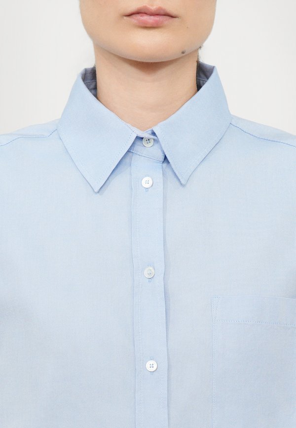 NUORO - Button-down blouse - azzurro2