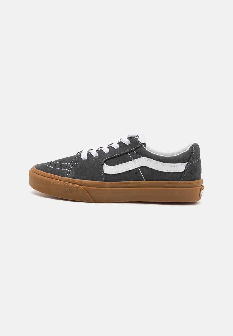 Vans SK8 LOW UNISEX - Sneakers - grey/true white