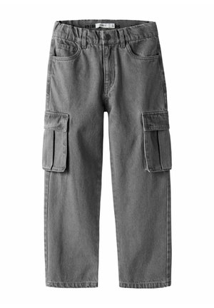 NKMRYAN  - Tiesaus kirpimo džinsai - light grey denim