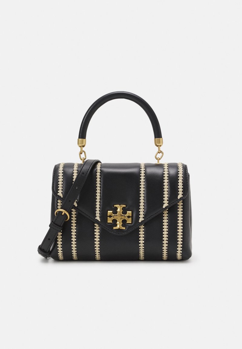 Tory Burch KIRA SMALL TOP HANDLE SATCHEL Handtasche black/natural