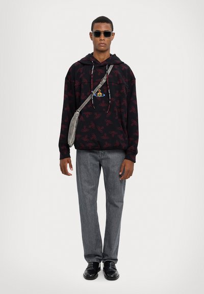 Vivienne Westwood FRESH HOODIE UNISEX - Sweat à capuche - black/red