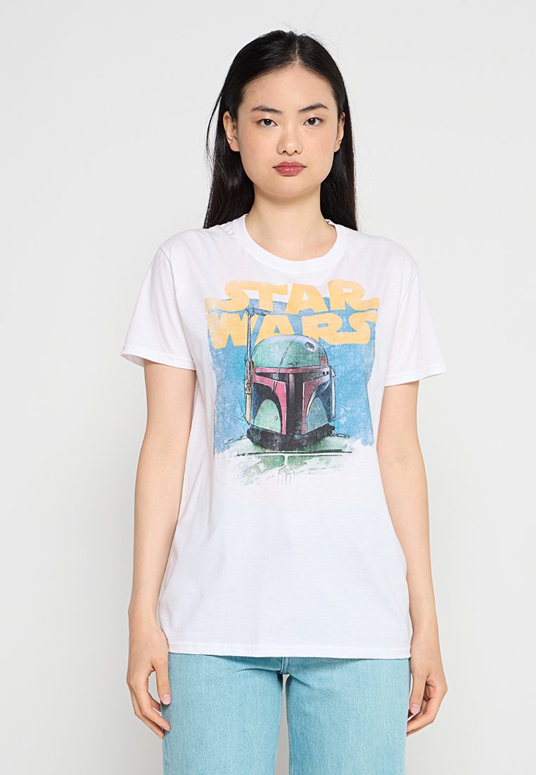 Star Wars T-shirt print wit