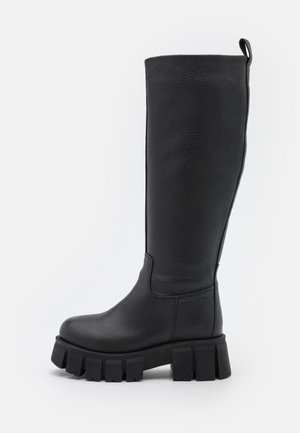 LISBET  - Plateaustiefel - black