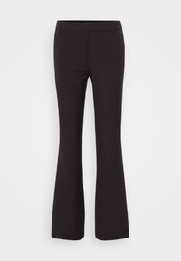 RELAXED TROUSERS - Kalhoty - brown