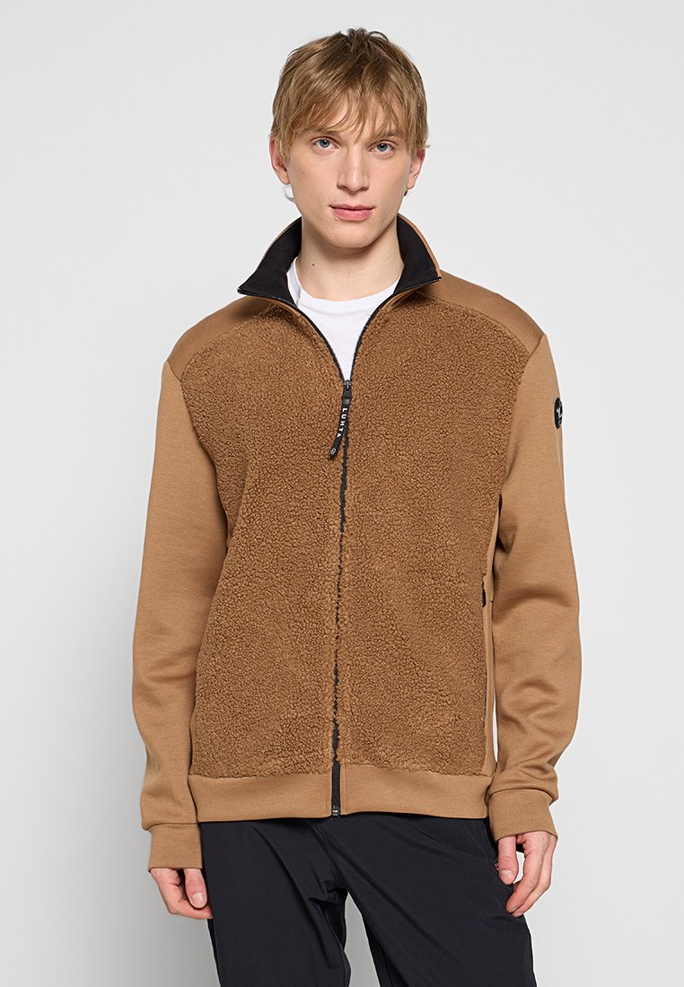 LUHTA Fleecejas bruin
