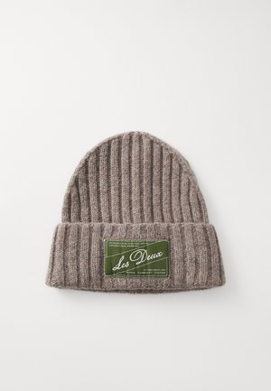 Les Deux WELLS BEANIE - Beanie - walnut melange