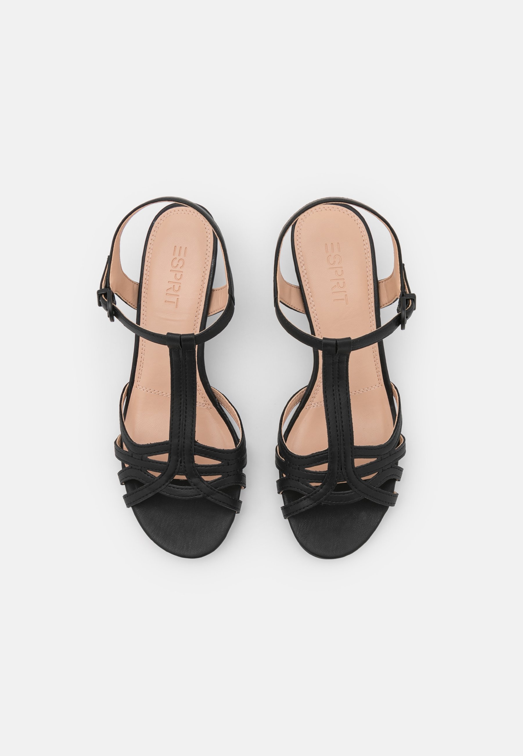 basic black sandals
