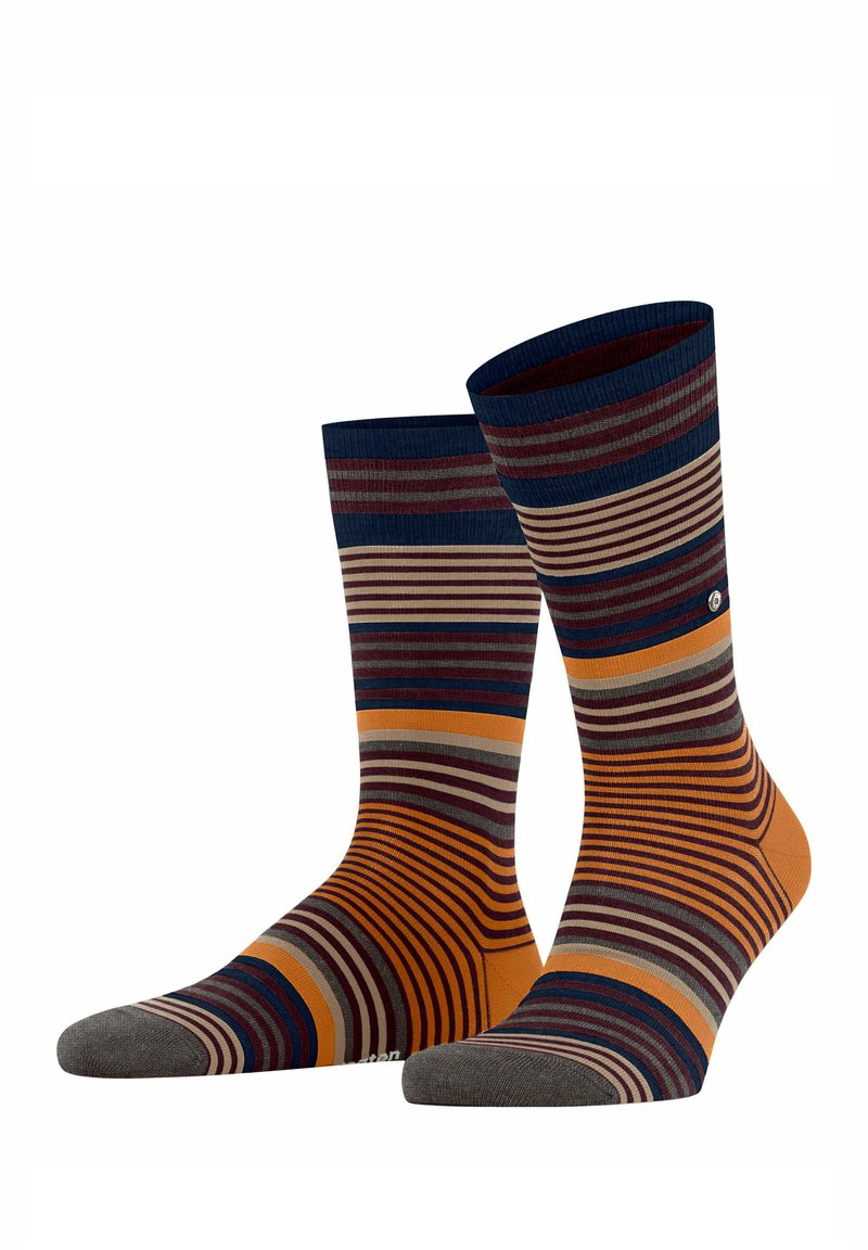 Burlington STRIPE - Socken - henna