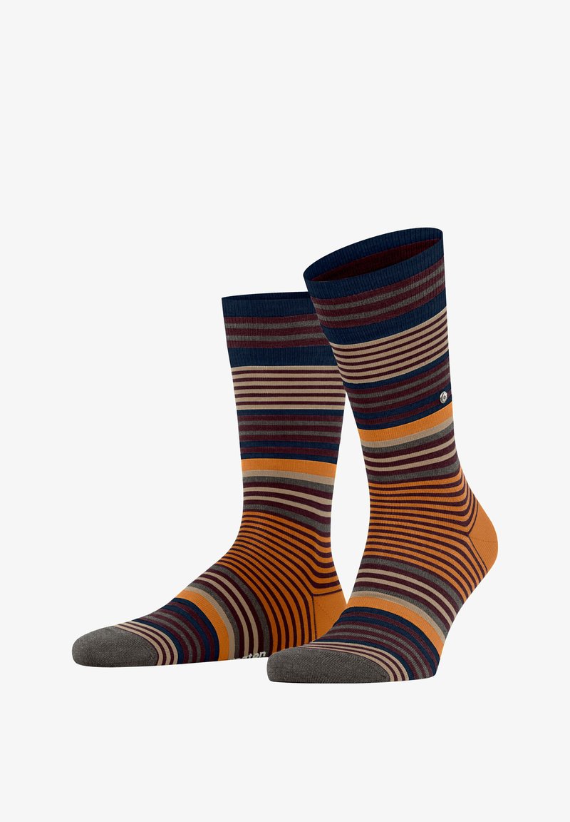 Burlington STRIPE - Socken - henna