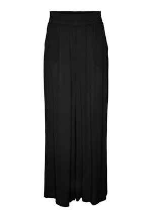 Vero Moda Curve VMMENNY WIDE PANTS - Pantalon classique - black