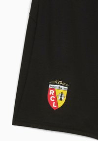 Must mustril, mille selle tähistust kaitseva kujundiga. Tähistusel on tekst "RACING CLUB DE LENS" ja number "120" üleval.