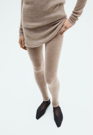 Leggings - Hosen - light brown