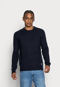 Jack & Jones JCODALTON CREW NECK - Camisola - navy