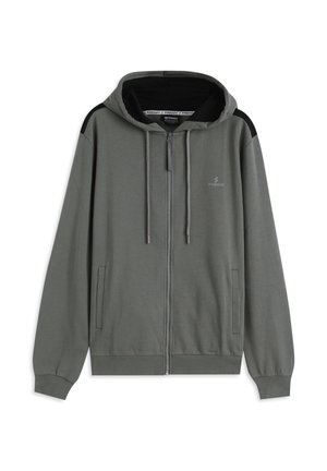 Sudadera con cremallera - dark grey