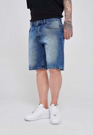 2Y Premium Shorts di jeans - blue acid wash