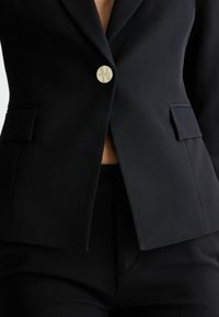 LIU JO SINGLE-BREASTED STRETCH - Blazer - black