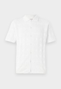 TOPANGA POINTELLE BUTTON - Chemise - salt white