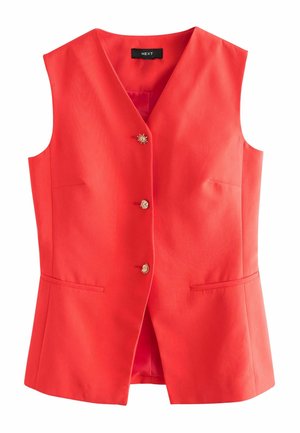 REGULAR FIT WITH BUTTON DETAIL  - Smanicato - red