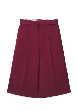 Calliope, PANTALONE TINTA UNITA - Shorts - bordeaux