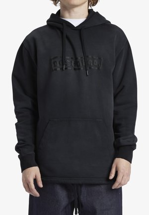 DC Shoes PLUME - Hoodie - black vintage wash