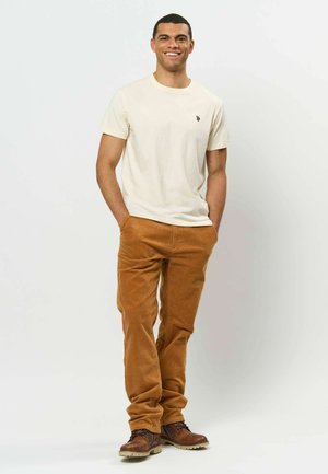 U.S. Polo Assn., UMARJUN 3-Pack T-shirt - Lihtne T-särk - whitcpgray brwnsugr rainforest
