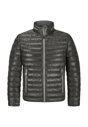 Milestone MSCORTINO - Lederjacke - anthrazit