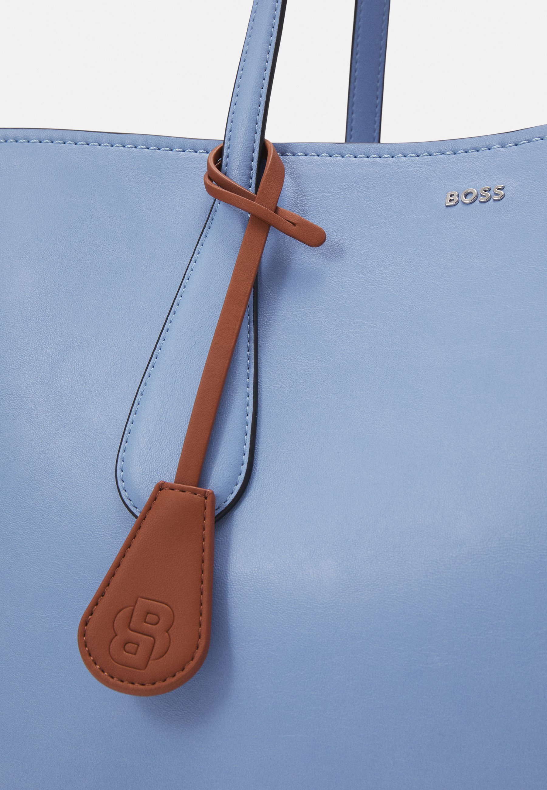 BOSS★Liriel ポーチ付き トートバッグ BOSS LIRIEL SET - Tote bag - bright blue/blue - Zalando.co.uk