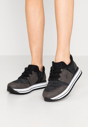 Rieker Trainers - fumo/schwarz/weiß