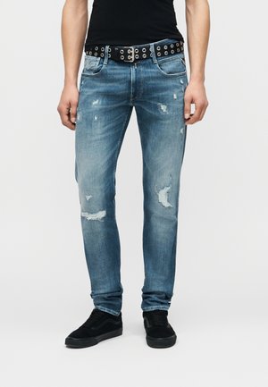 ANBASS - Džínsy skinny fit - medium blue