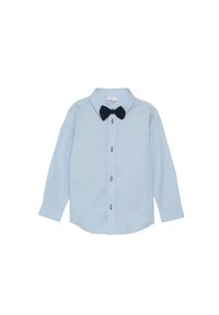 s.Oliver MIT ABNEHMBARER FLIEGE - Overhemd - hellblau