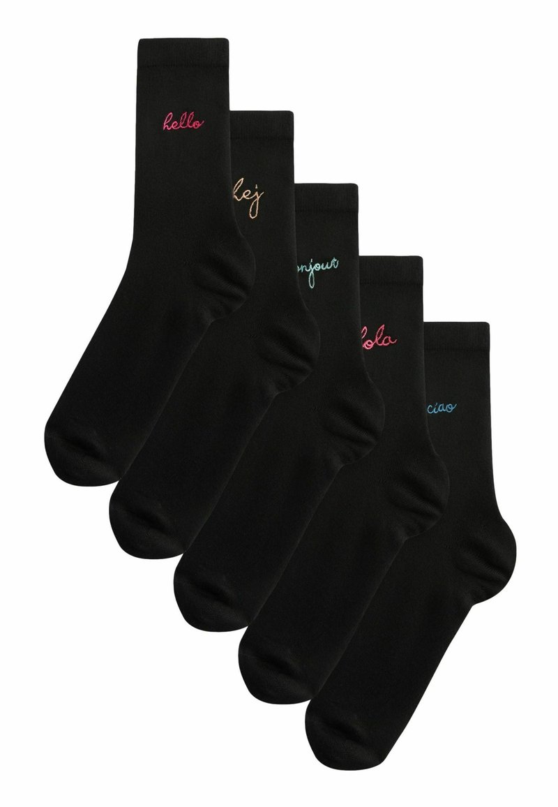 Next MOTIF 5 PACK STANDARD  - Ponožky - hello