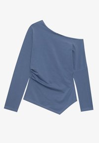 Langærmet T-shirt - vintage indigo