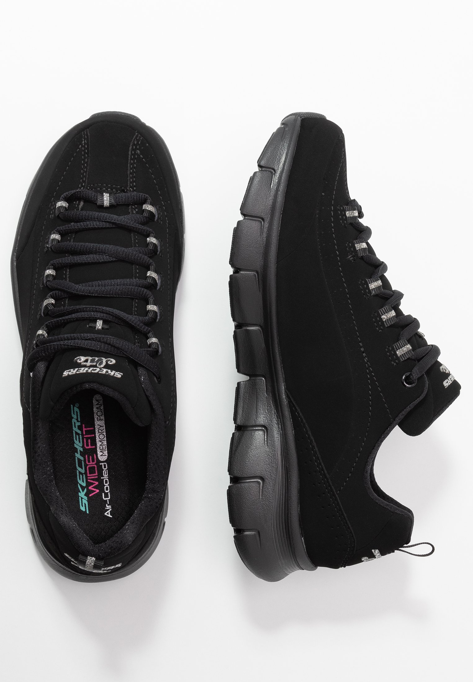 Skechers Wide Fit SYNERGY 3.0 Joggesko black Zalando.no Skechers Wide Fit SYNERGY 3.0 Joggesko navy Zalando.no