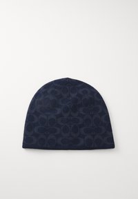 COACH REVERSIBLE BEANIE UNISEX - Beanie - midnight navy/dark 