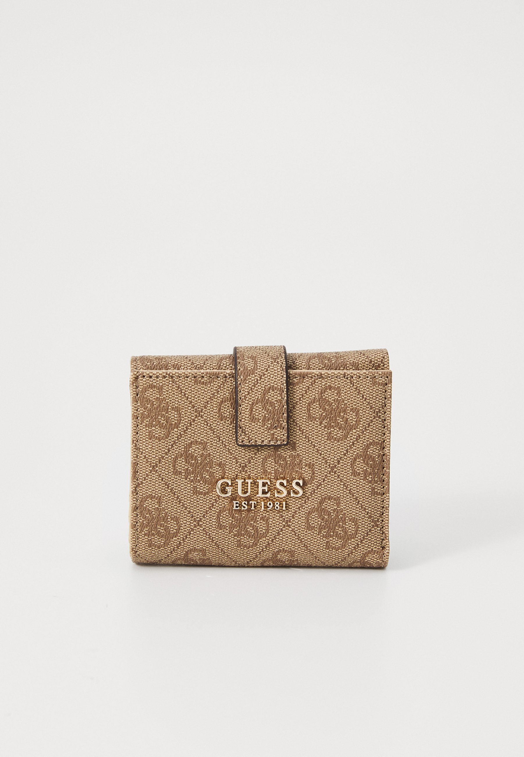 Guess LAUREL PETITE TRIFOLD Wallet latte/beige