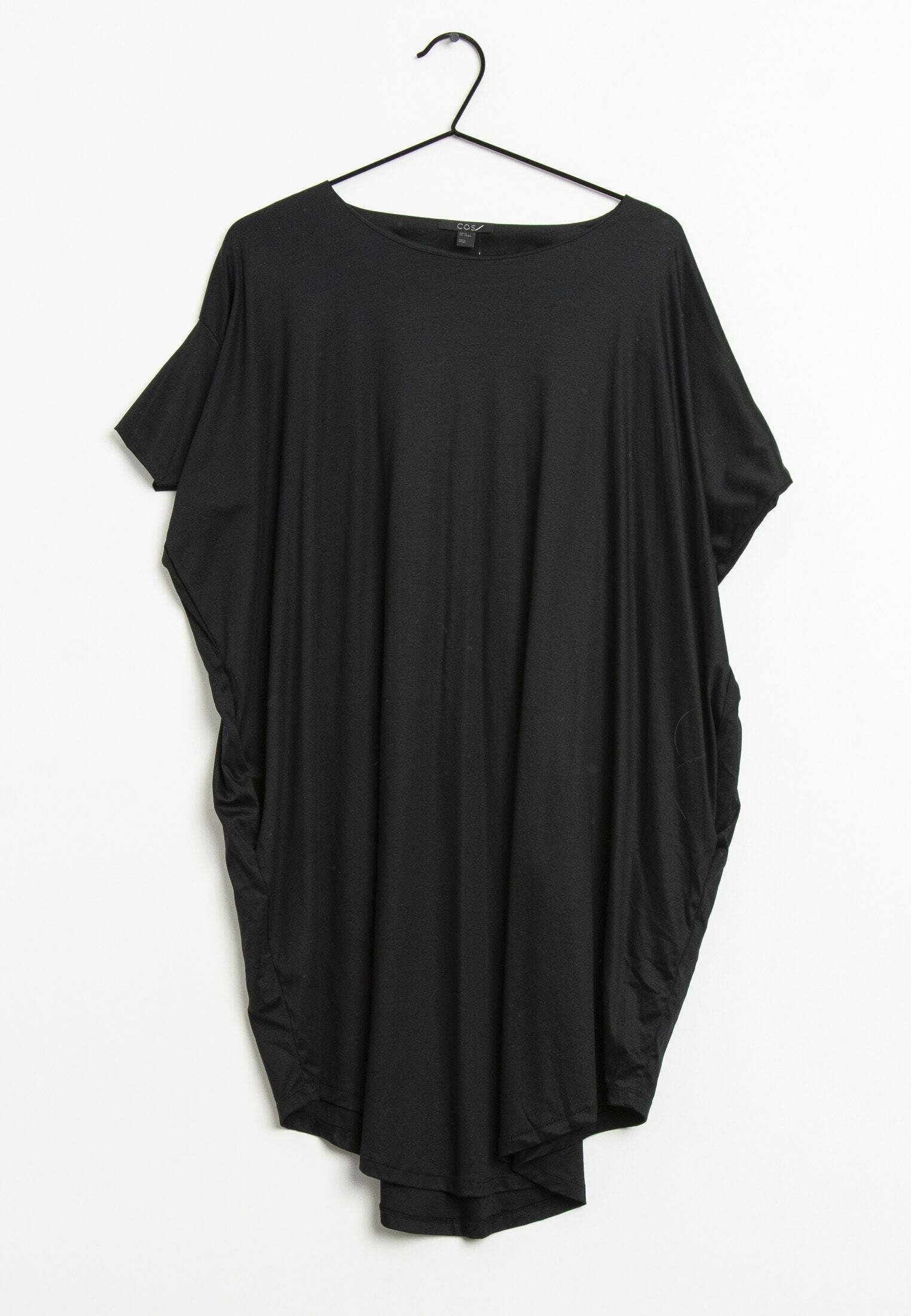 COS Jersey dress - black - (Pre-owned) - Zalando.ie