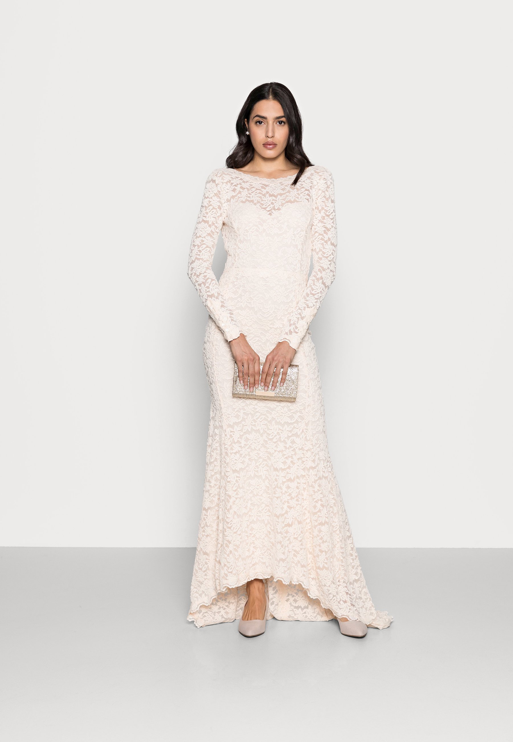 Rosemunde LONG LACE DRESS LOW BACK LONG 