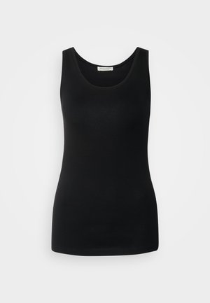 ROUND NECK - Topp - black