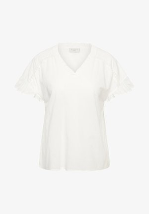 Kaffe Curve, KCVALERIA TOP - Blusa - chalk