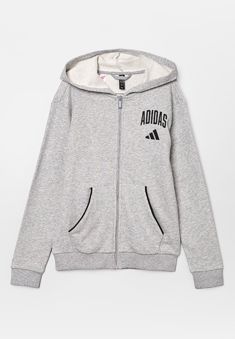 adidas Originals Sweater met rits grijs adidas Originals Sweater met rits grijs
