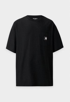 Carhartt WIP, LOOSE POCKET - T-Shirt basic - black