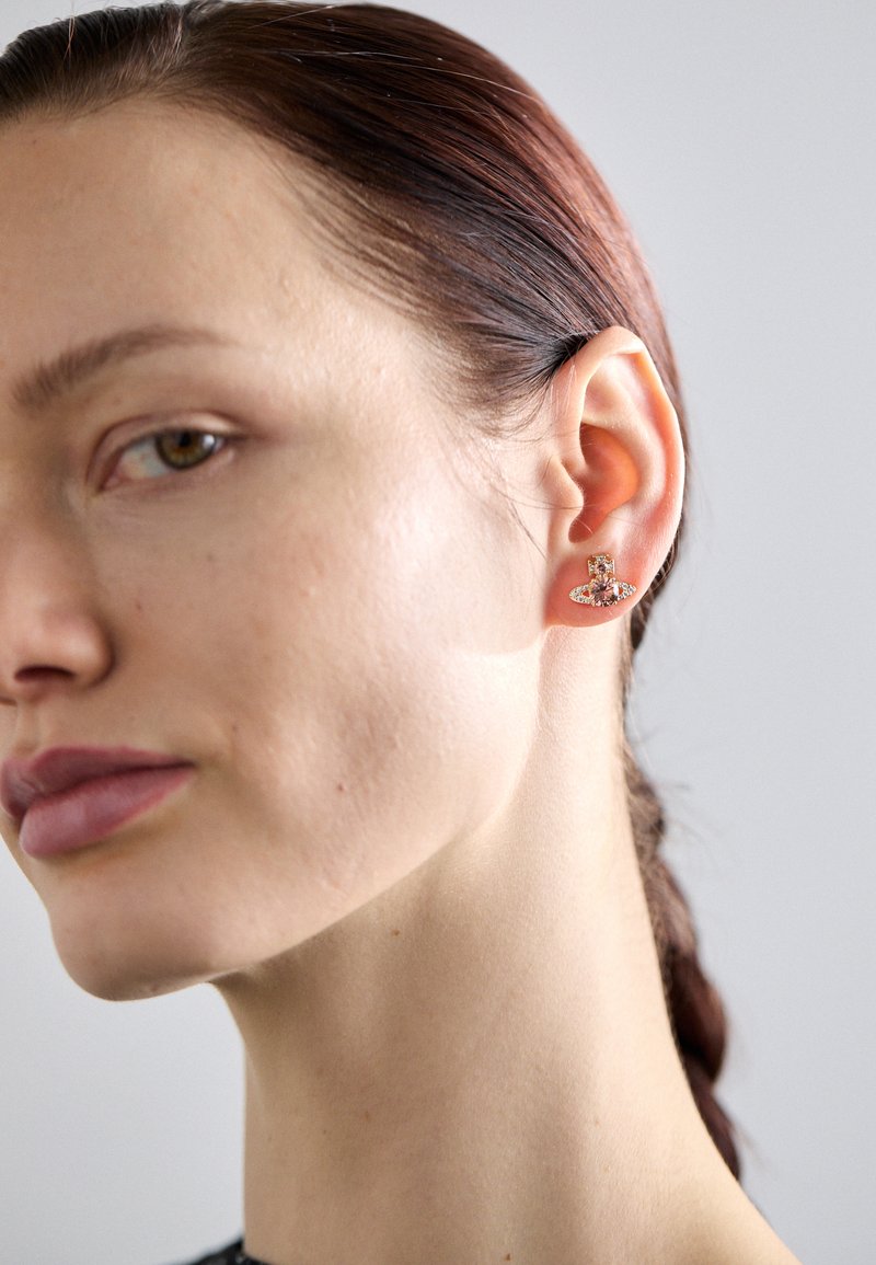 Vivienne Westwood ISMENE EARRINGS - Ohrringe - gold-coloured/peach/white
