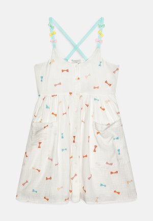 Stella McCartney Kids DRESS GIRL WEIGHT BOWS - Vardagsklänning - white