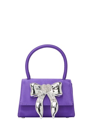 Keresztpántos táska - dark purple
